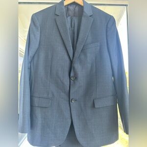 Theory Men’s Blue Suit Set - Slim Fit